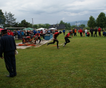 Nočná hasičská súťaž 2012