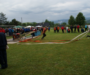 Nočná hasičská súťaž 2012