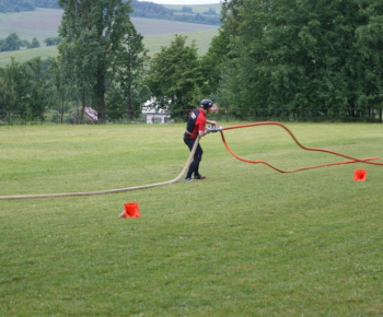 Nočná hasičská súťaž 2012