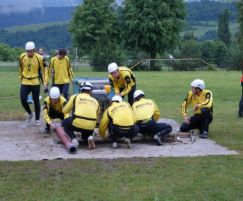 Nočná hasičská súťaž 2012