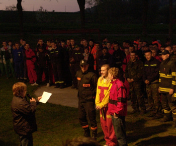 Nočná hasičská súťaž 2012